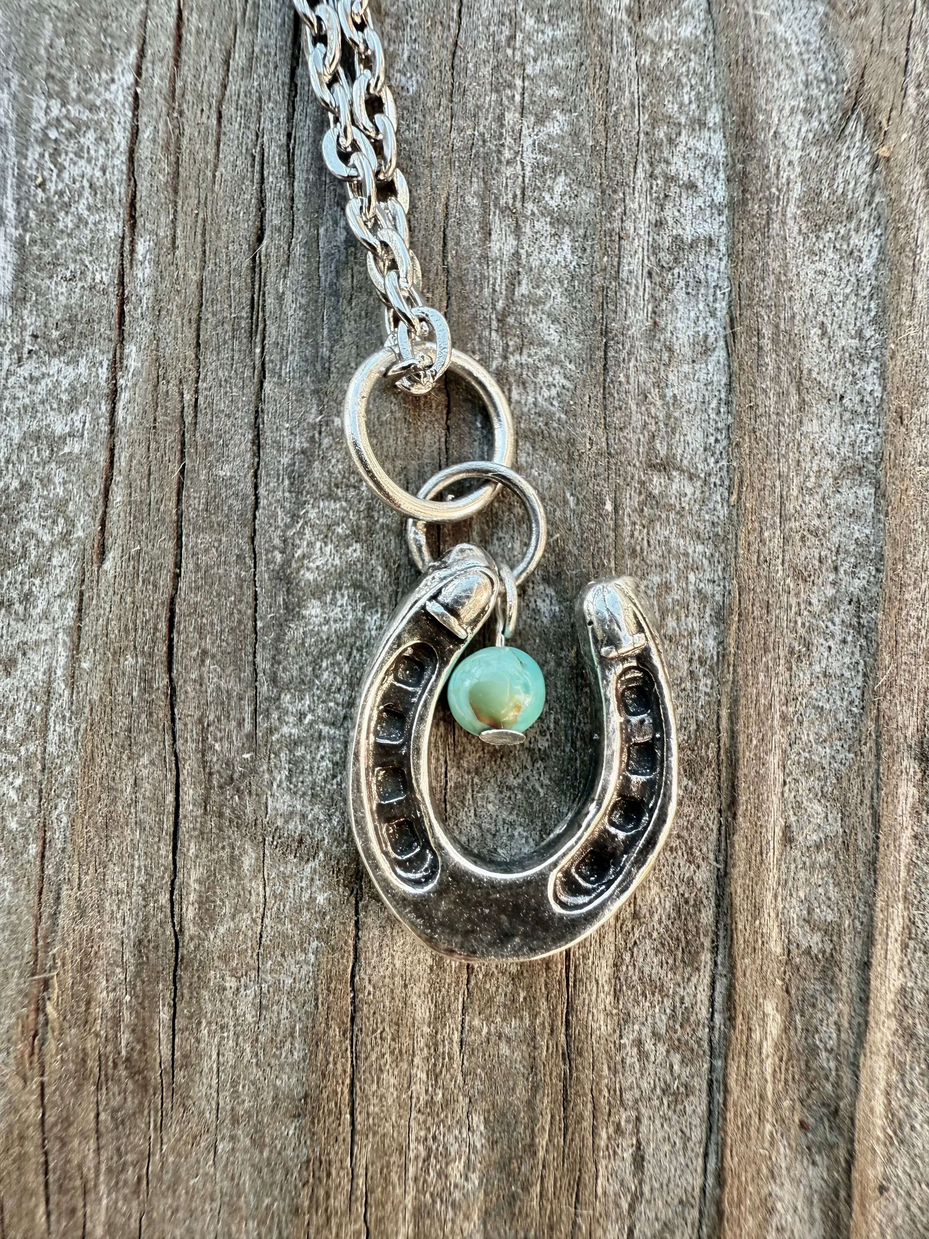 Wild Mountain Soul Designs - Wholesale Pendant/Charm Necklace - Silver Western Horseshoe Pendant4