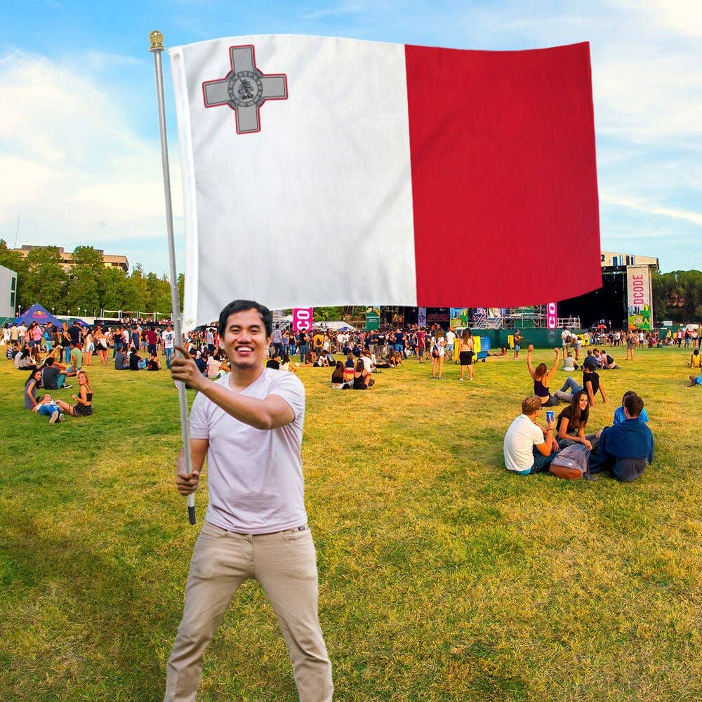 Flags Importer – Engroshandel Flag – Malta Flag 3x5ft Poly2