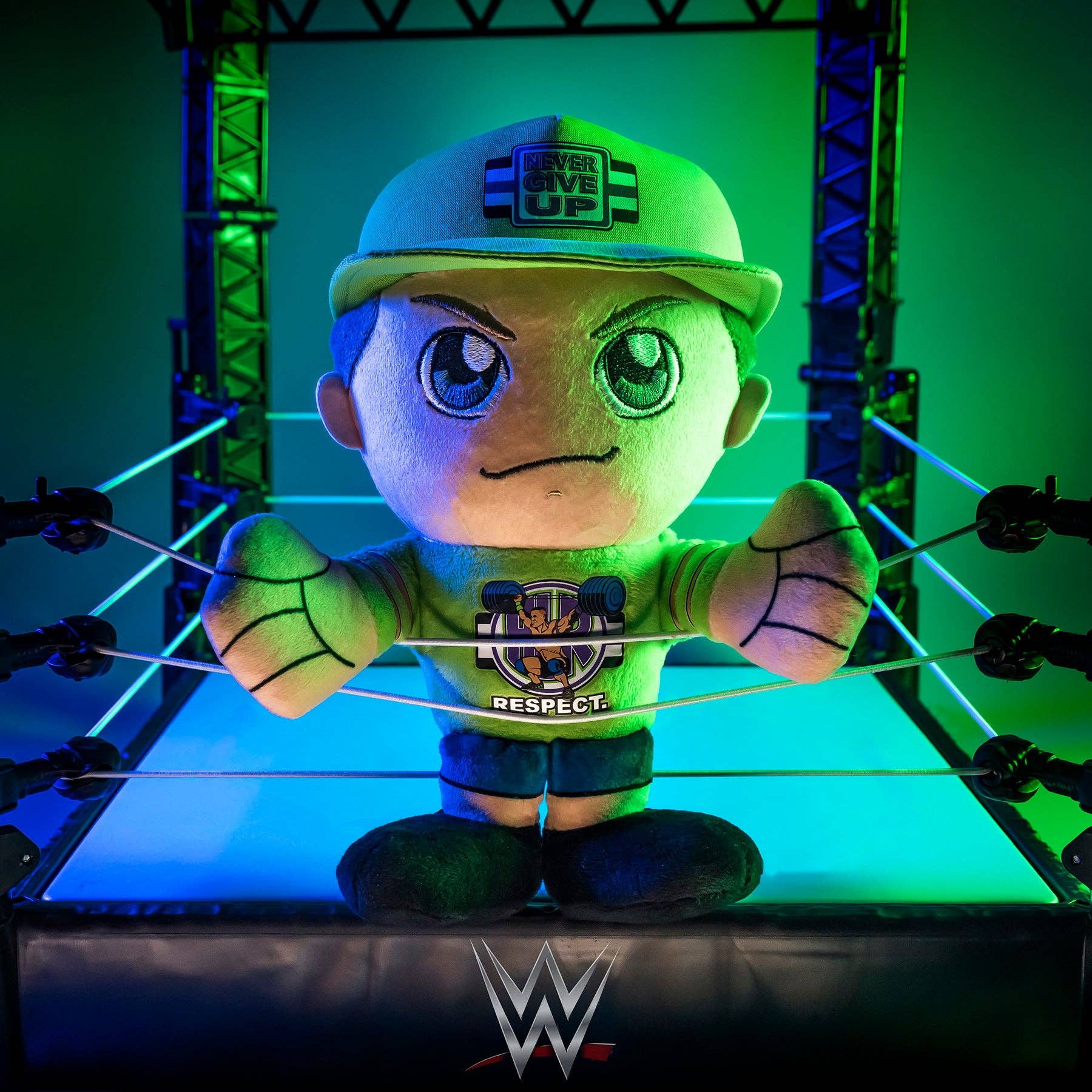 Uncanny Brands - Wholesale Stuffed/Plush Toy - Kids & Baby - Bleacher Creatures WWE John Cena 8" Kuricha Plush3