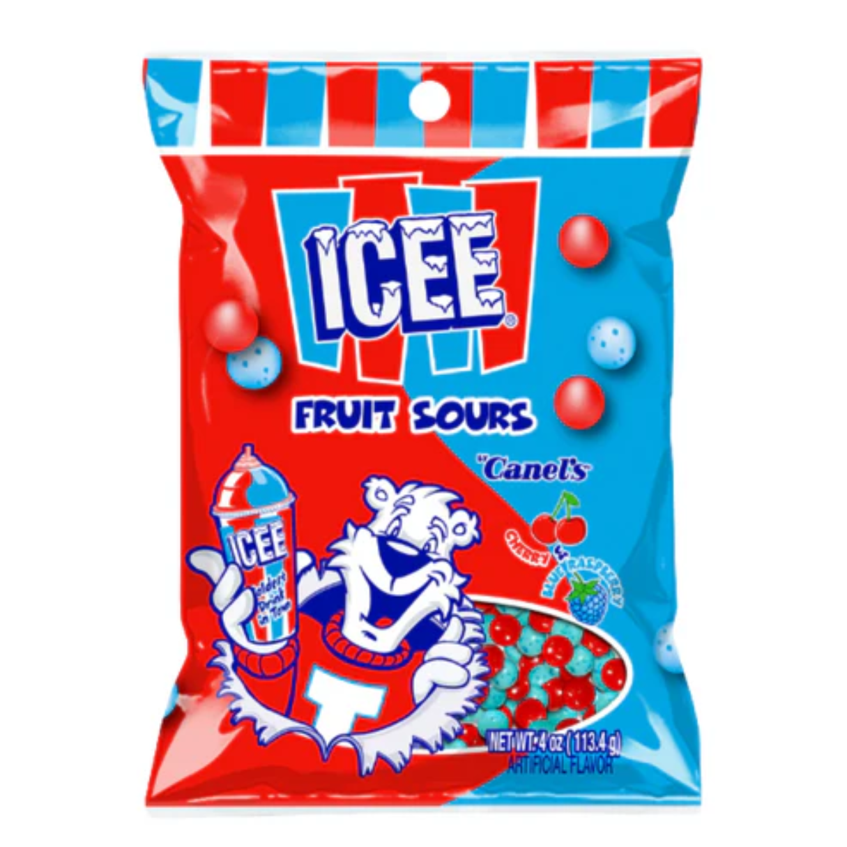 I Got Your Candy - Wholesale Gummy - ICEE Fruit Sours 4oz -  12ct0