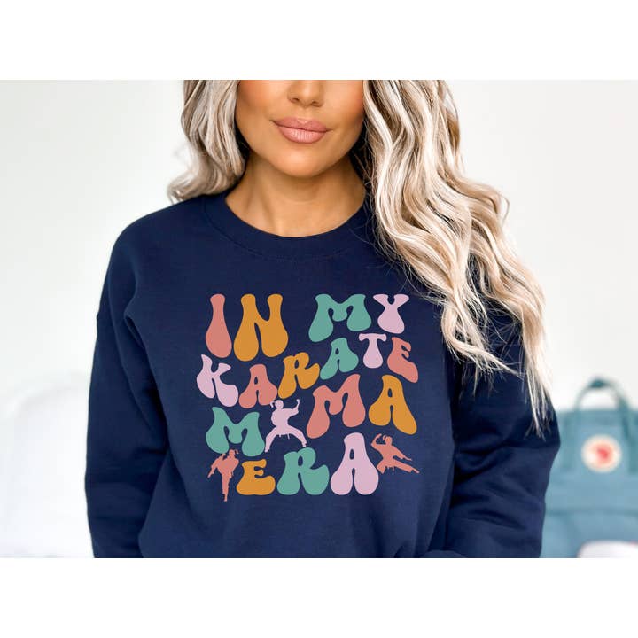 In My Karate Mama Era Crewneck Sweatshirt for wholesale by Sweet party Place