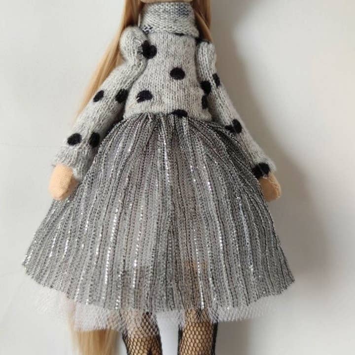 ChernikovaNataliya - Venta al por mayor Muñeca - Niños - Muñeca bailarina Softie en miniatura, muñeca de trapo textil con bolsillo