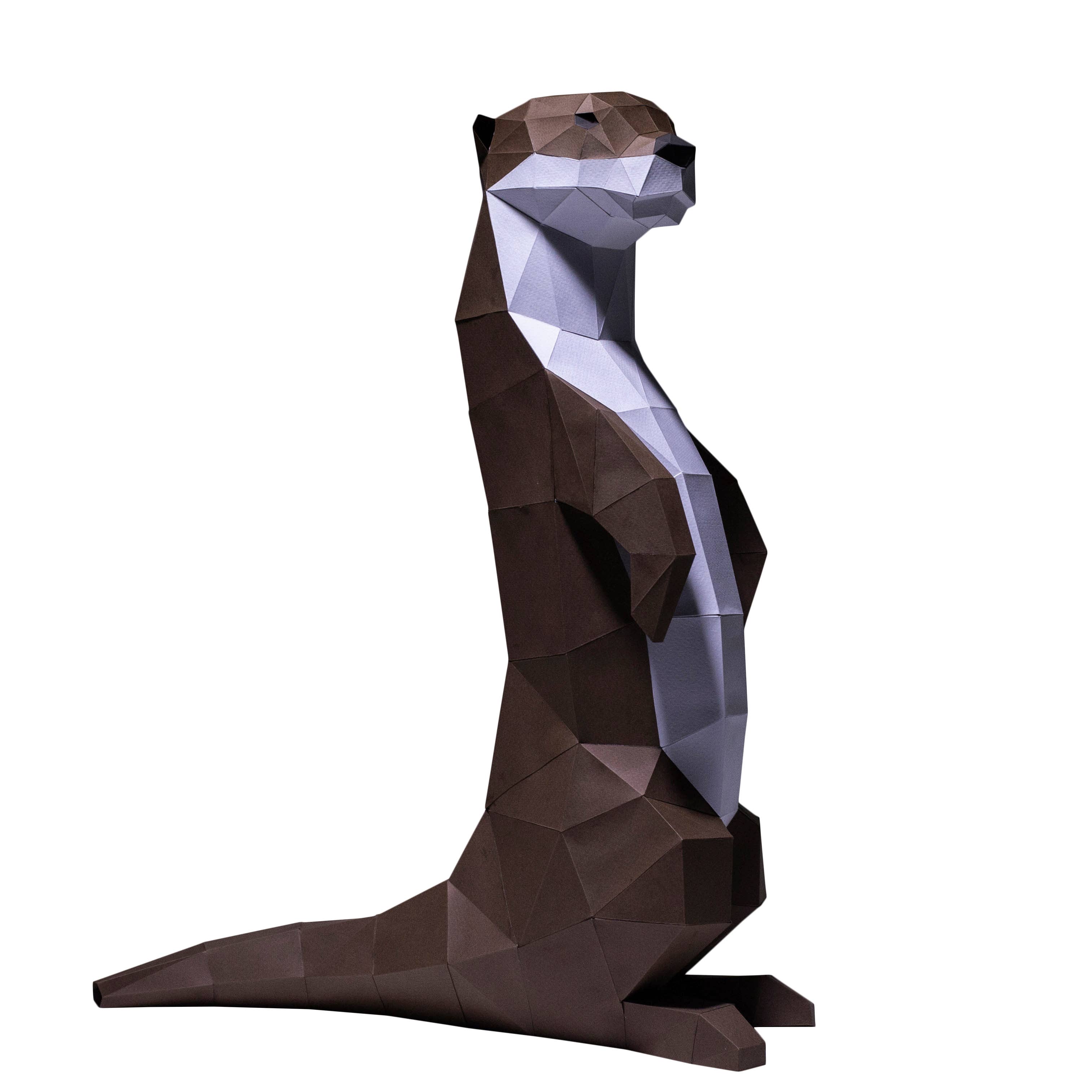 PAPERCRAFT WORLD - Wholesale DIY Craft Kit - Otter 3D PaperCraft Origami Model2