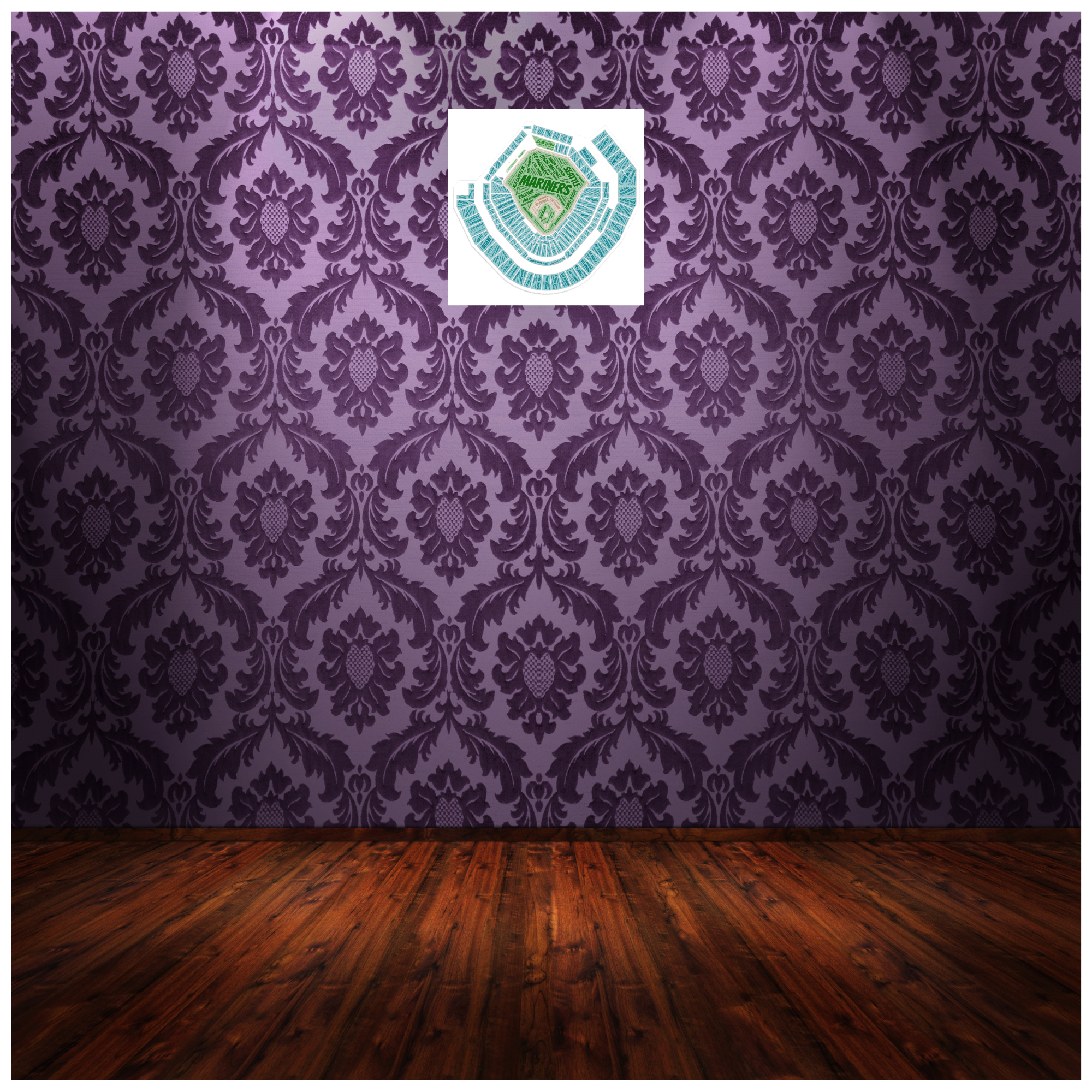 Quotables Geek Custom Designs - Wholesale Poster - Seattle Baseball - Stadium Edition4