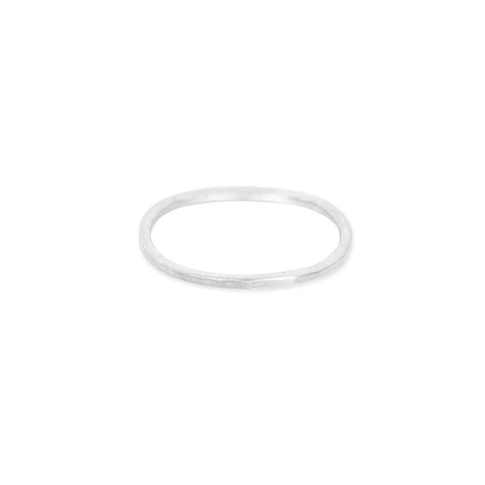 Colleen Mauer Designs - Wholesale Band/Stacked Ring - 1mm Wide Monotone Stacking Ring4