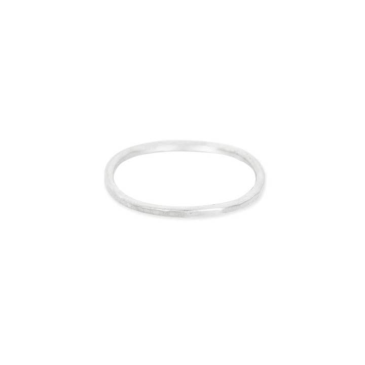 Colleen Mauer Designs - Wholesale Band/Stacked Ring - 1mm Wide Monotone Stacking Ring4