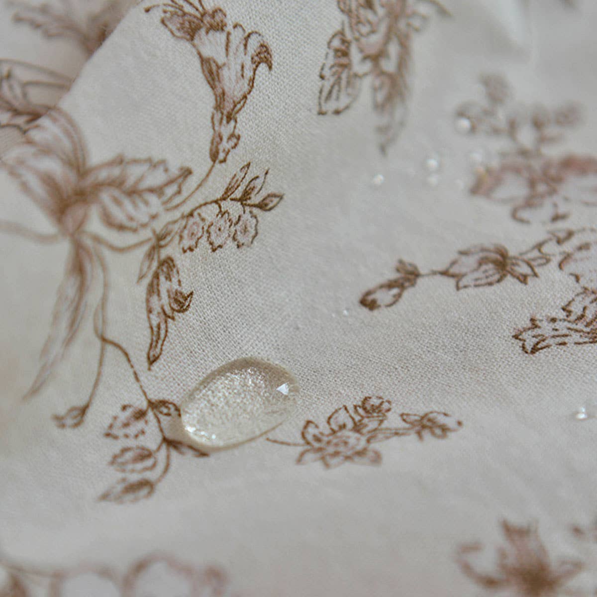 ACCITY - Wholesale Apron - Extended Floral Print Linen Aprons with pockets_CWMM33041