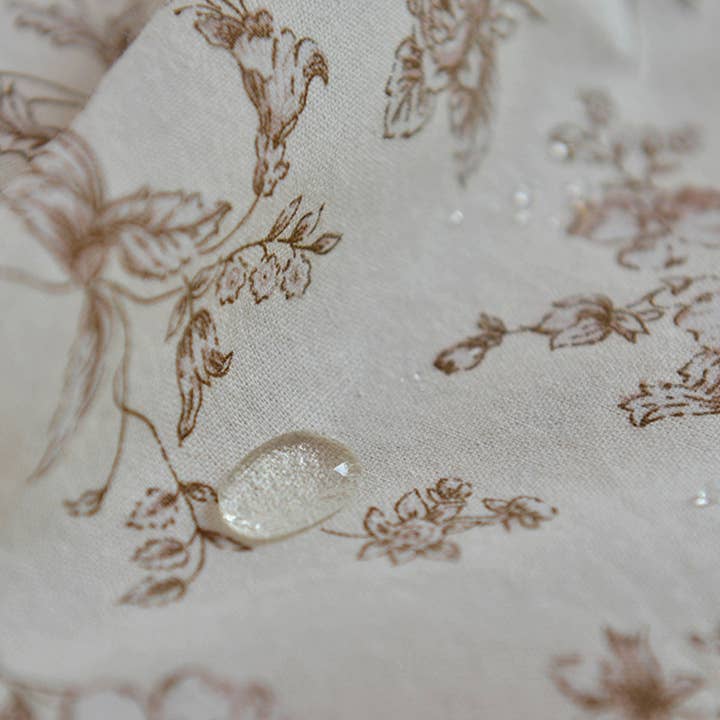 ACCITY - Wholesale Apron - Extended Floral Print Linen Aprons with pockets_CWMM33041