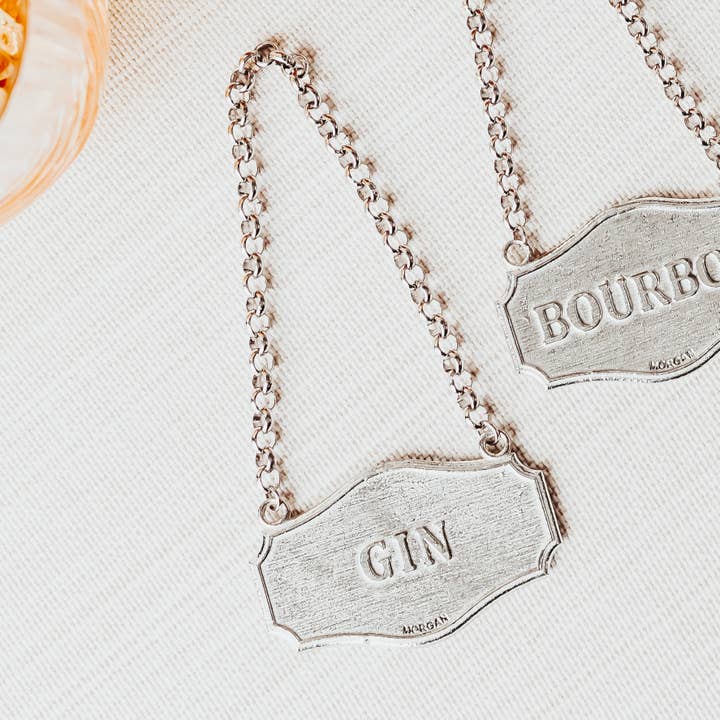 House of Morgan Pewter - Wholesale Decanter - Decanter Tags - Whiskey - Bourbon - Vodka - Gin - Scotch9