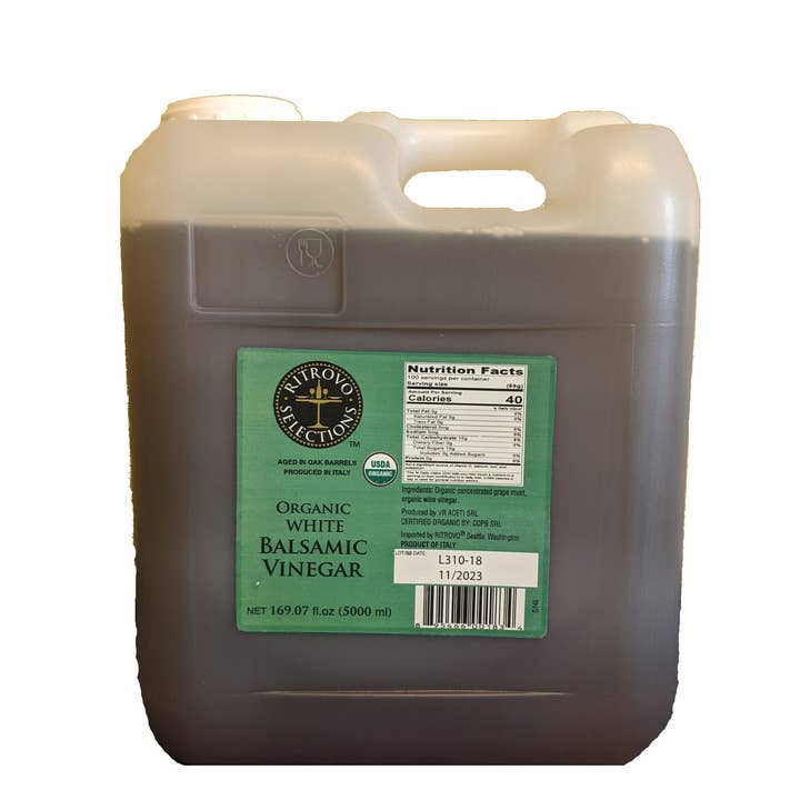 Organic White Balsamic, Bulk for wholesale by RITROVO
