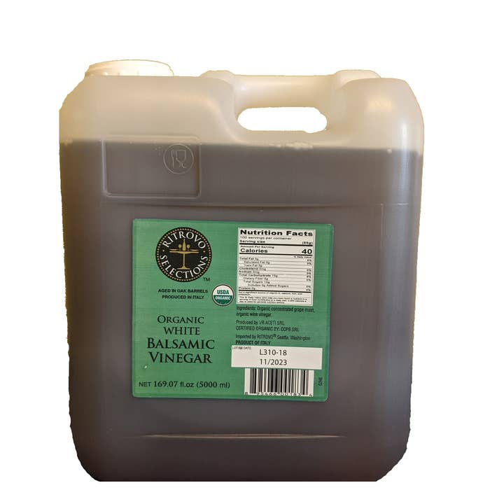 Organic White Balsamic, Bulk for wholesale by RITROVO