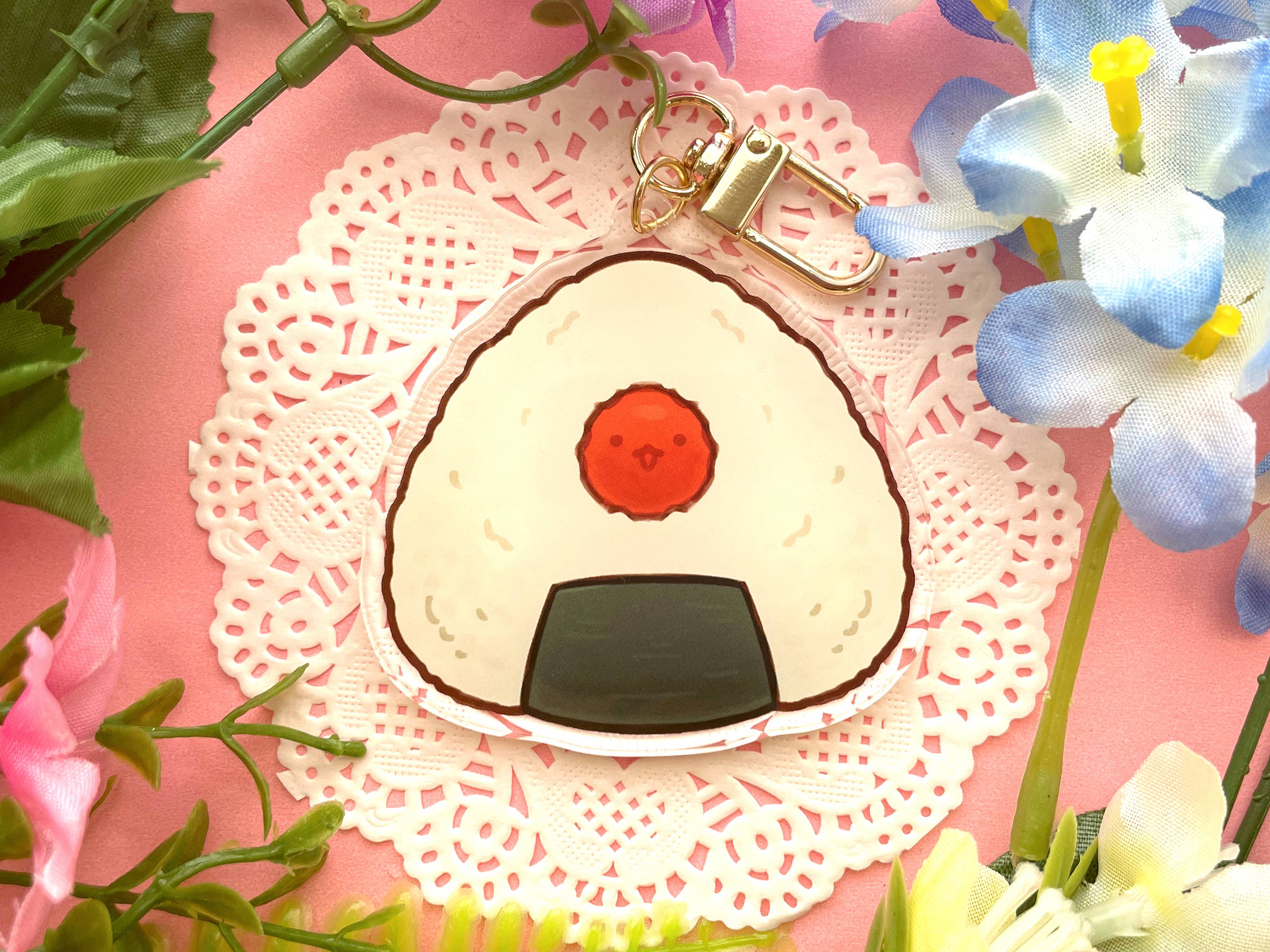 Lilimoon - Wholesale Keychain - Women's - Onigiri Rice Ball Keychain Bag Charm Kawaii Drink Food Snack1