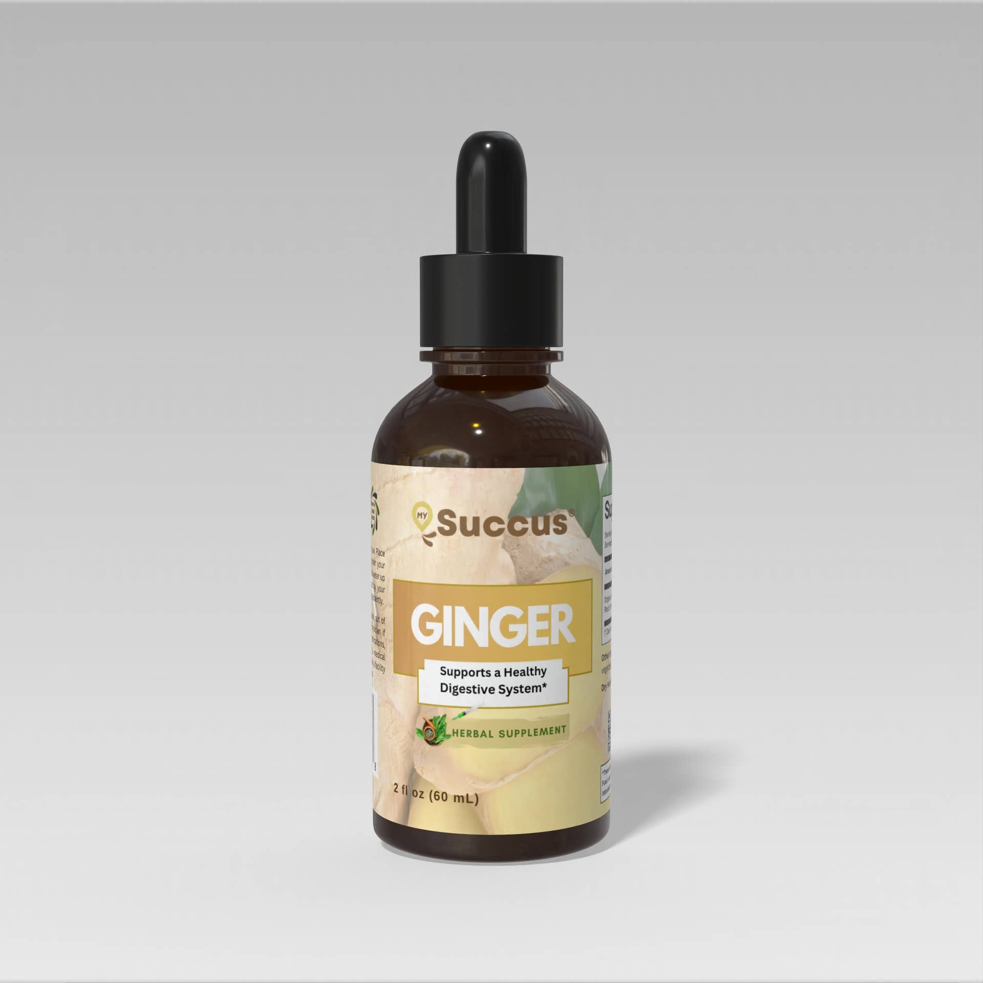 Succus - Wholesale Tincture - Ginger Tincture | Premium Ginger Root Herbal Extract1