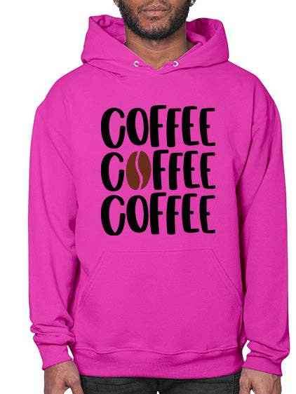 caffè caffè caffè 776# - caffè- Felpa con cappuccio per la vendita all'ingrosso da parte di tshirt unlimited