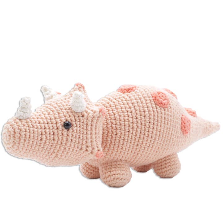 Hardicraft USA - Wholesale Knitting/Crochet Supplies - DIY Crochet Kit - Triceratops3