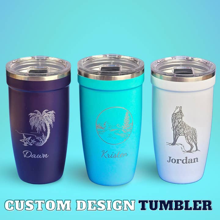 LAMOSE - Wholesale Insulated Mug/Tumbler - Custom Laser Engraved Tumbler Coffee Shop Logo Leakproof Lid11