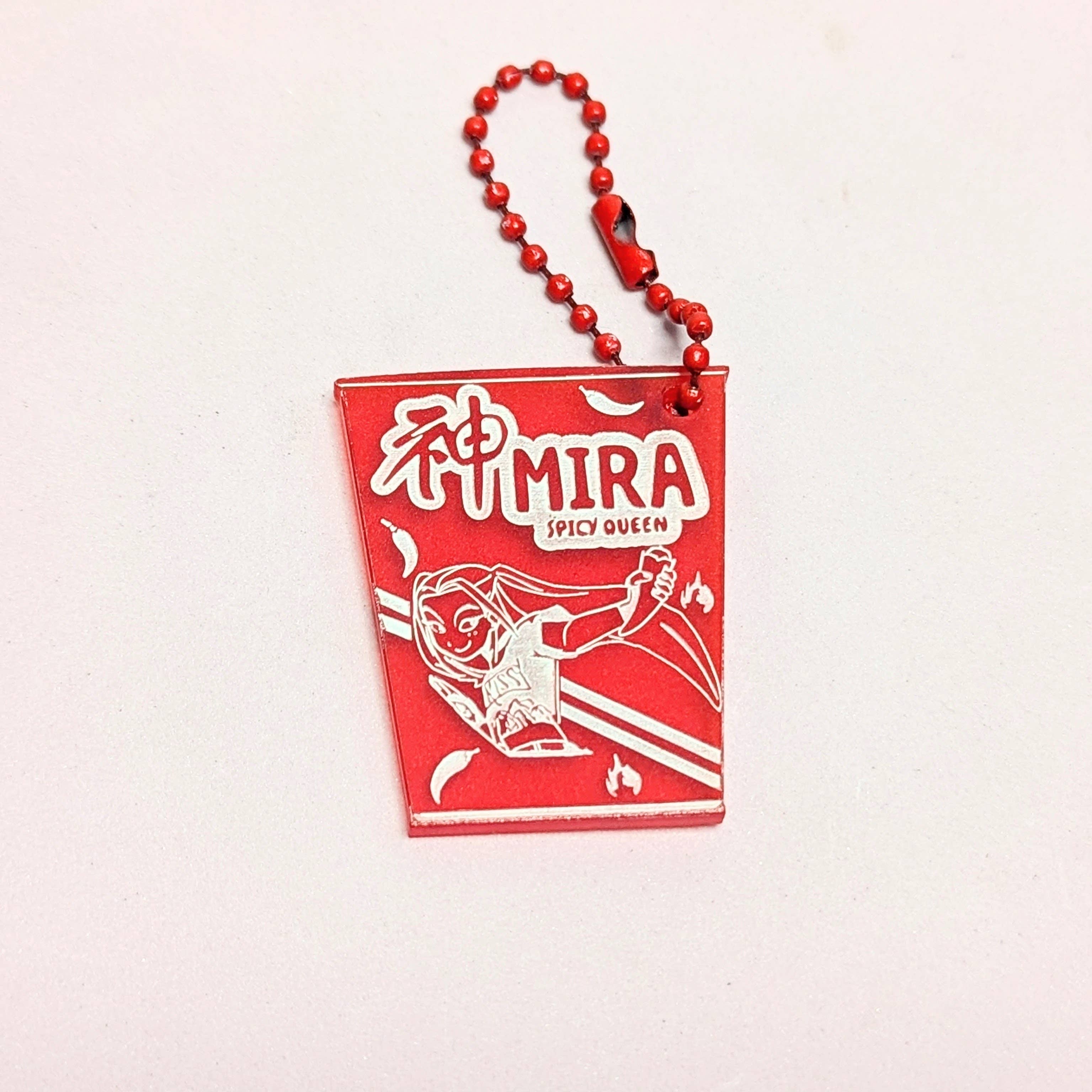 Chikai Shop - Wholesale Keychain - Women's - Kpop Demon Hunters Huntrix Ramen cup Noodle charms Rumi Zoey6