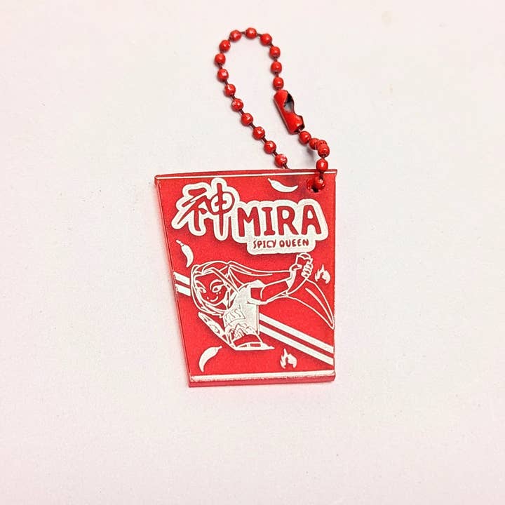 Chikai Shop - Wholesale Keychain - Women's - Kpop Demon Hunters Huntrix Ramen cup Noodle charms Rumi Zoey6