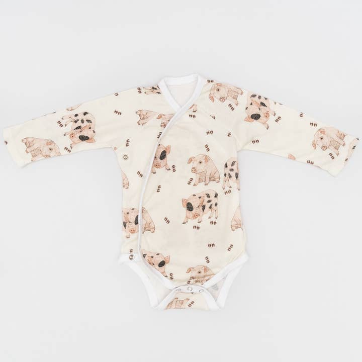 Iggy and Pork Baby Bodysuit for wholesale by Moraduix