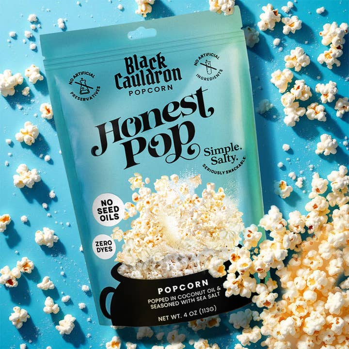 Honest Pop Popcorn (6 Pack) for wholesale by Black Cauldron Popcorn