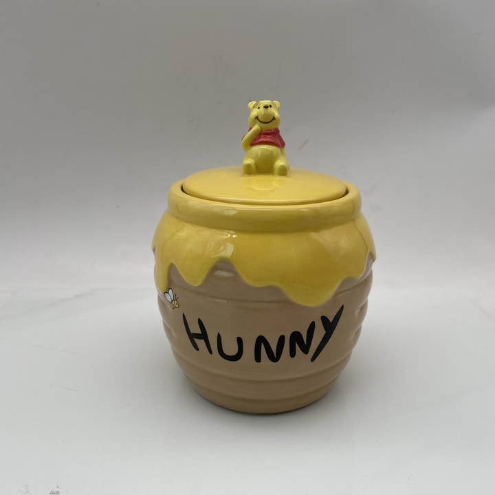 Silver Buffalo - Wholesale Cookie Jar - Winnie the Pooh Pot Small Sculpted Ceramic Snack Jar1