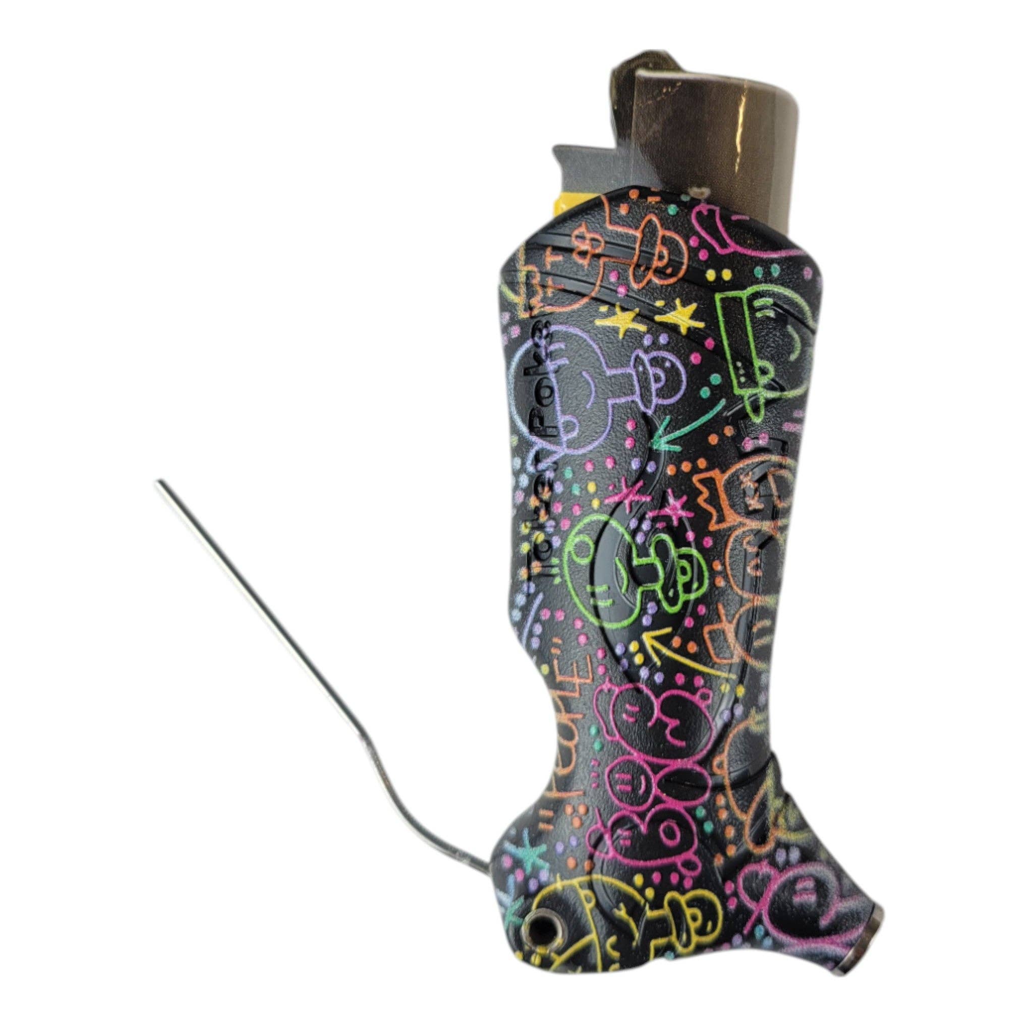 Black El Xupet Negre Clipper Toker Poker for wholesale on Faire0