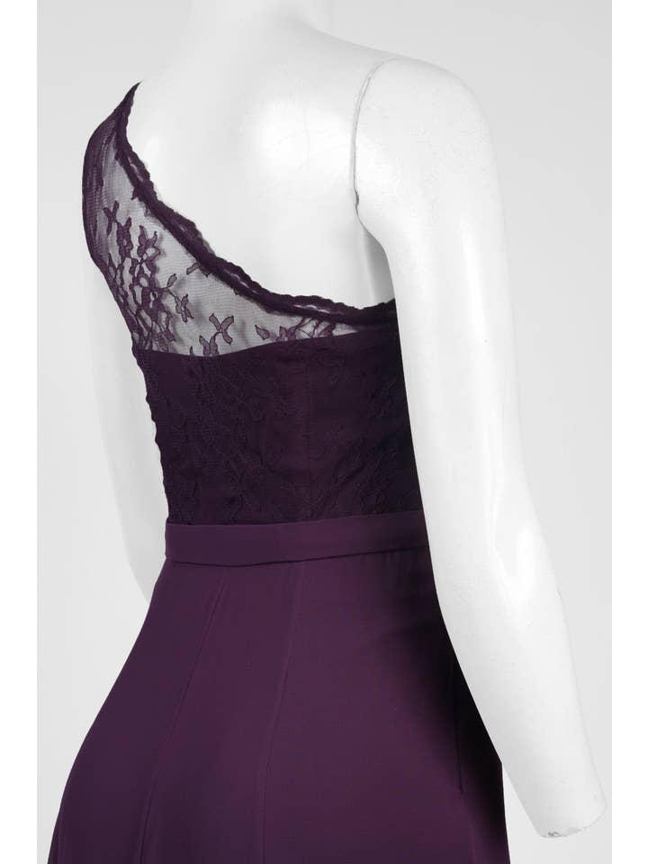PLUM Monique Lhuillier One Shoulder Bridesmaid Dress for wholesale on Faire1
