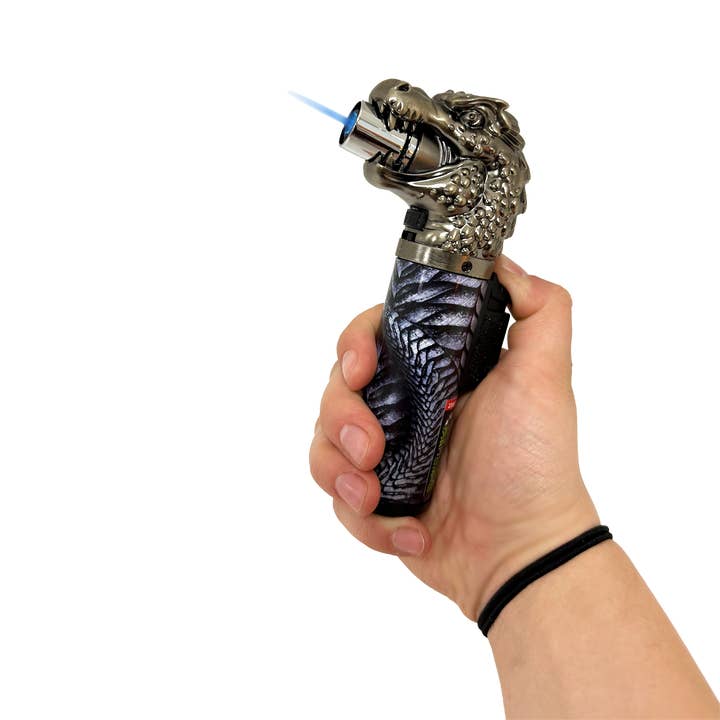 Novelty Closeout - Wholesale Classic Toy - Kids - Torch Blue Dragon Torch Lighter Assortment-5