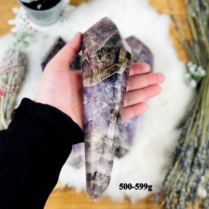 Rock Paradise - Wholesale Spiritual Stone/Crystal - Crystal Seven Minerals Double Point Stones by Weight6