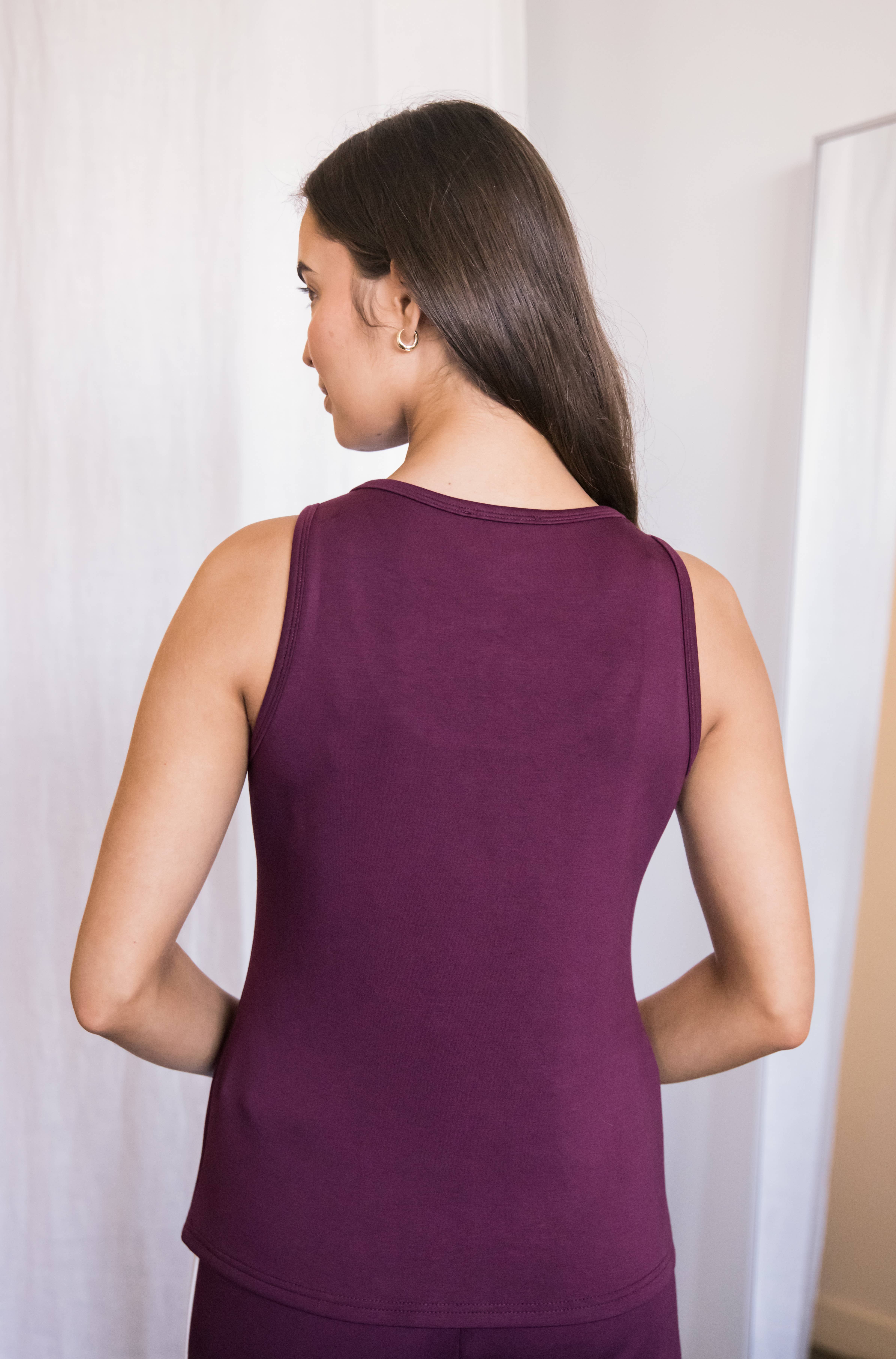 P. CILL - Wholesale Tank Top - Women's - P. CILL Butter Modal Simple Tank17