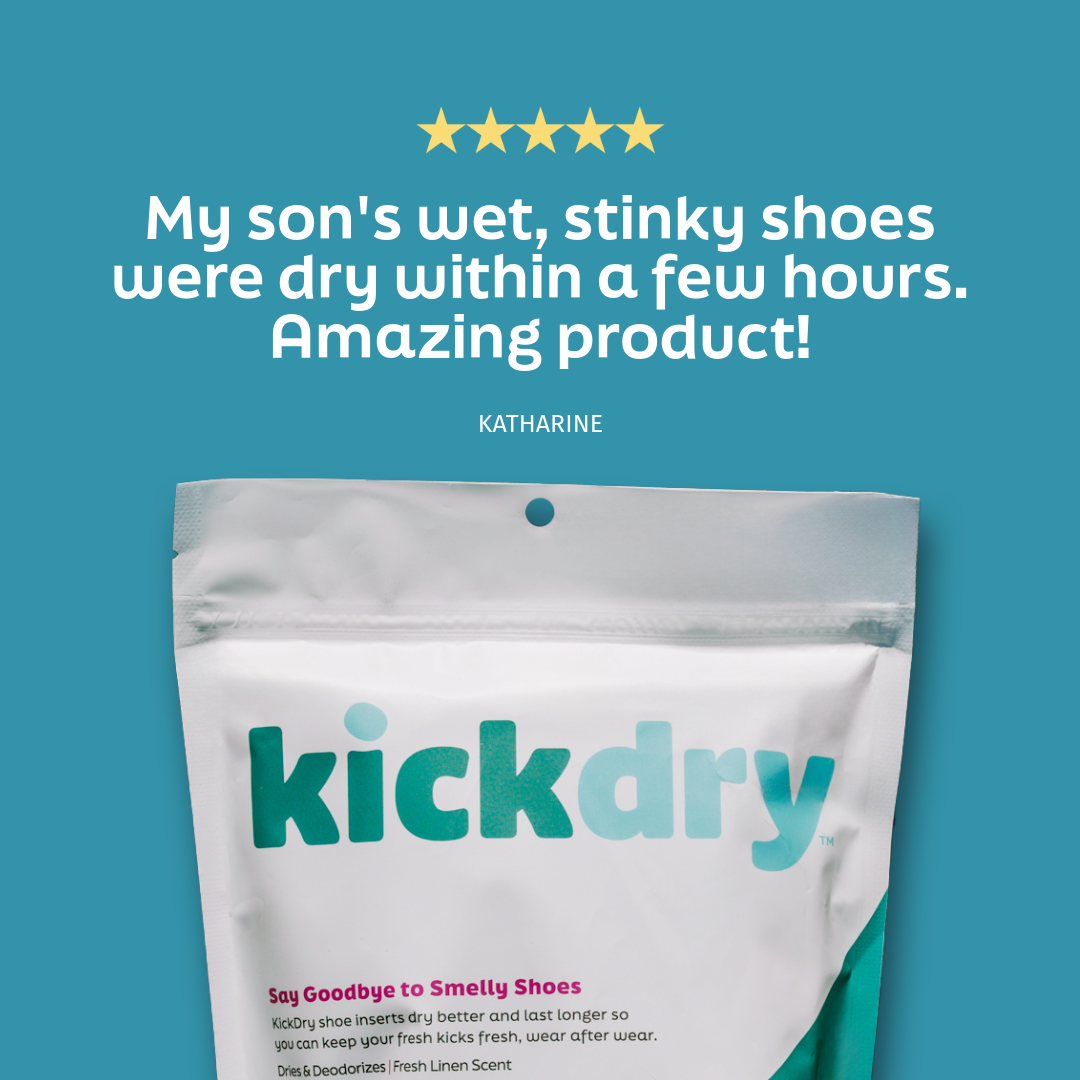 KickDry Inc - Wholesale Shoe Deodorant / Spray - KickDry Deodorizing Shoe Inserts7