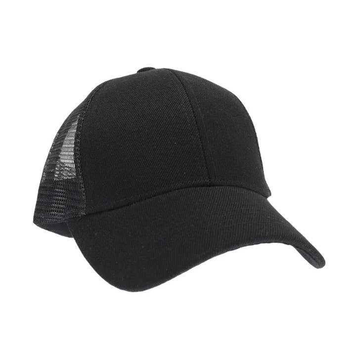 Classic C.C Criss Cross High Pony Ball Cap for wholesale by Madeline Love