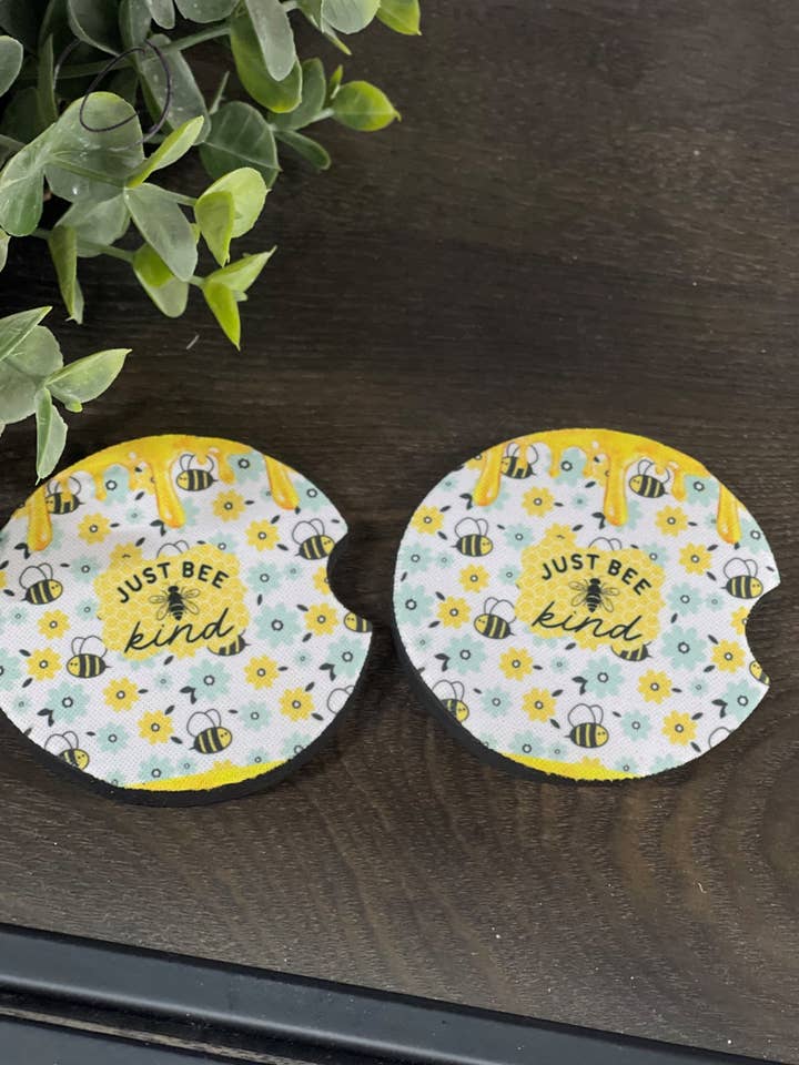 Juego de posavasos Just Bee Kind para venta al por mayor de CMD Wholesale