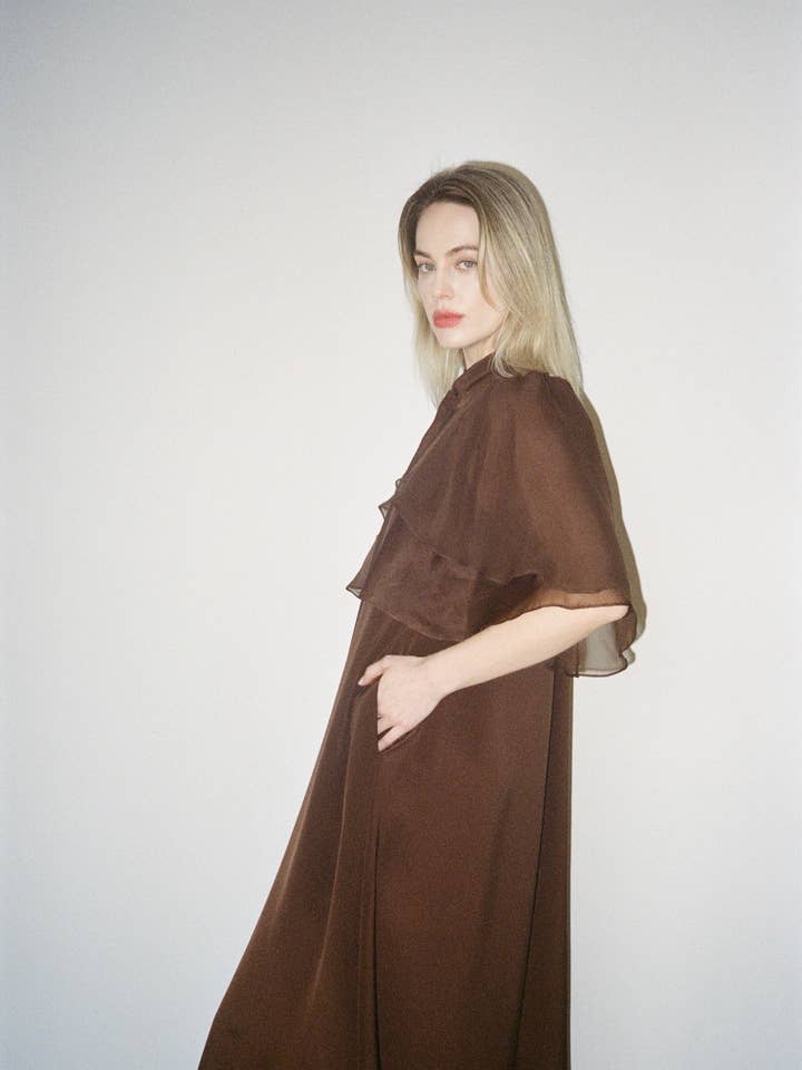 Vestido midi Vendil para venta al por mayor de Jasmine Chong