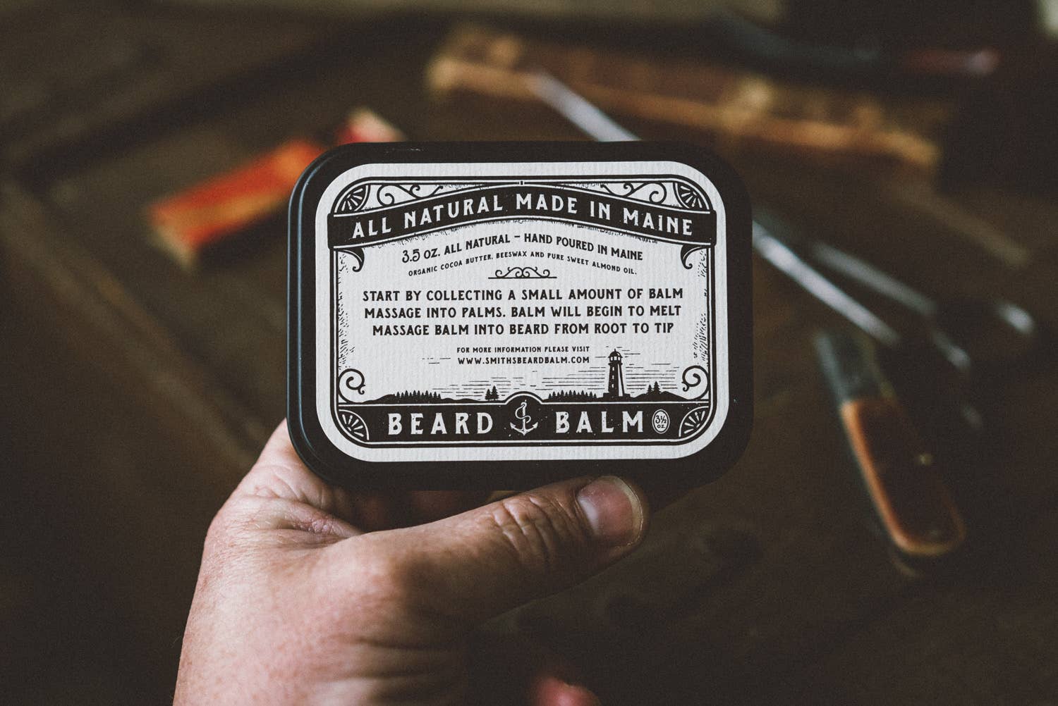 Smith's Leather Balm - Vente Produit structurant pour la barbe - Baume à barbe Smith's1