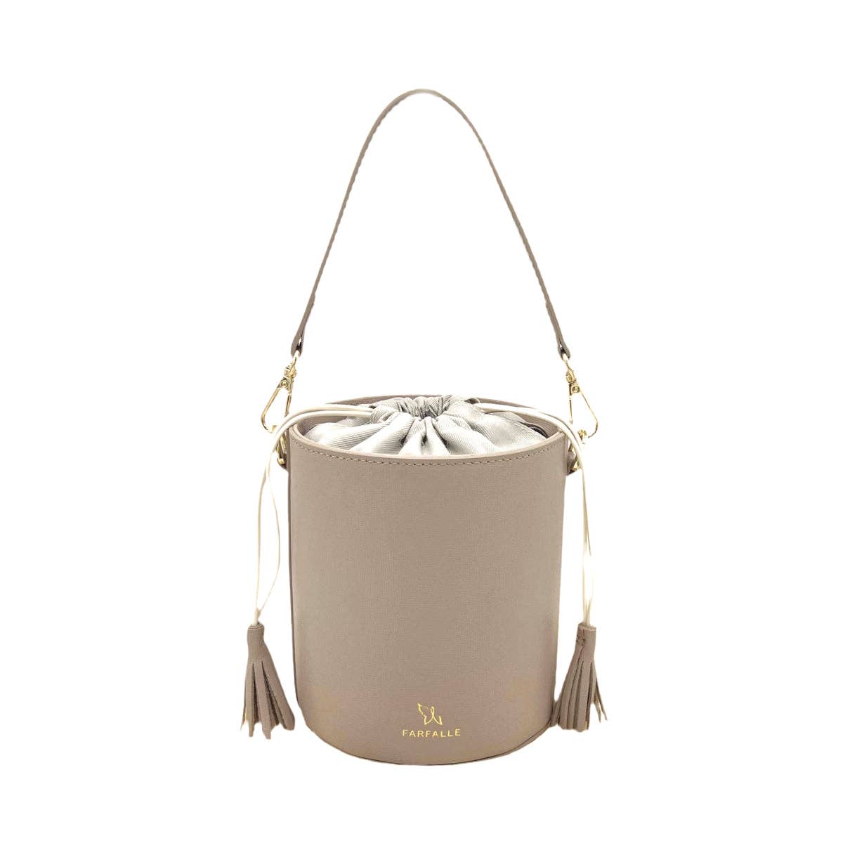 Suie Valentini srl - Wholesale Crossbody Bag - Women's - Genuine leather bucket bag, Made in Italy, art. 1126136