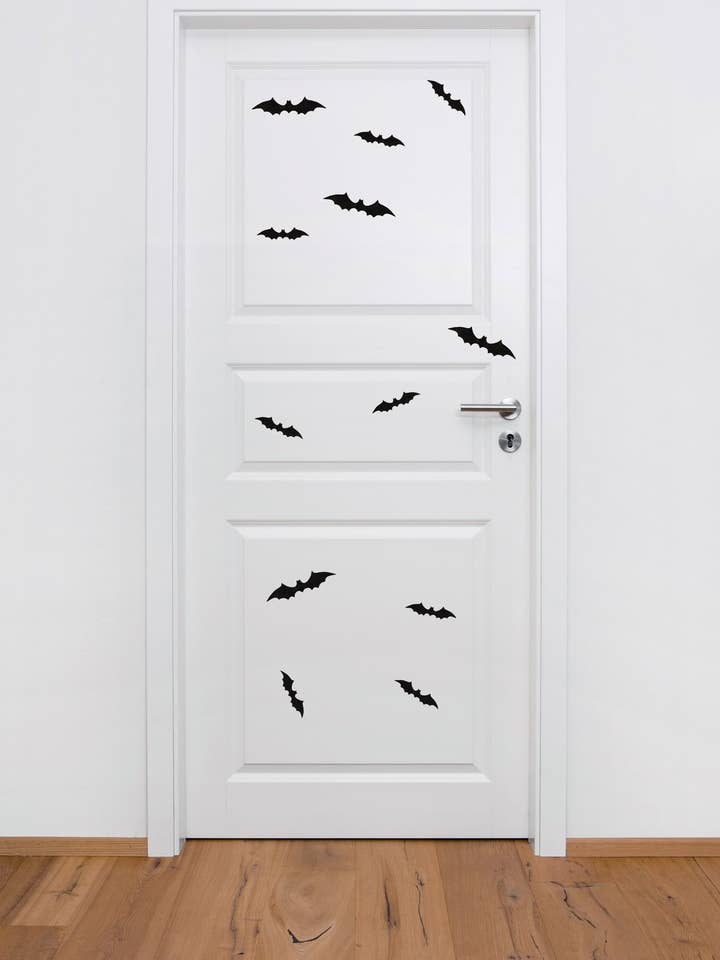 Adesivo 3D Pipistrello - Confezione Da 12 per la vendita all'ingrosso da parte di P'tit Clown