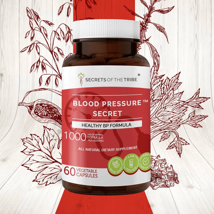 Blood Pressure Secret Capsules. Healthy BP Formula for wholesale by Secrets Of The Tribe