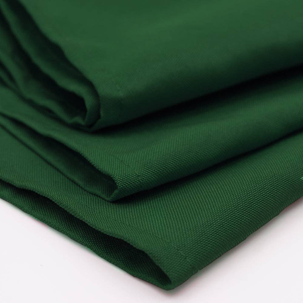 YOUR CHAIR COVERS - Wholesale Dinner & Cloth Napkin - 20 inch Polyester Cloth Napkins Hunter Green (Pack of 10)6