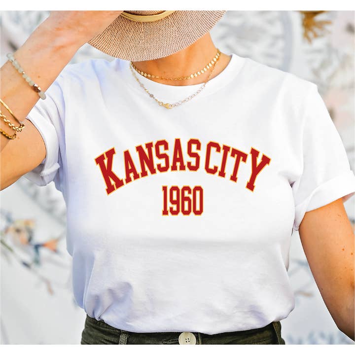 Kansas City Football Shirt X073 for wholesale by MAYA TX