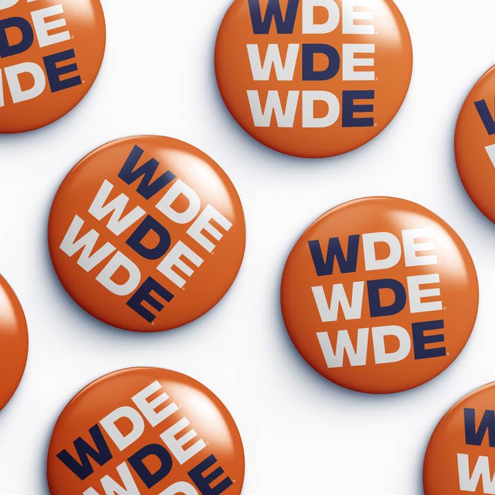 Auburn WDE Gentagende Knap for engroshandel hos Cute As A Button