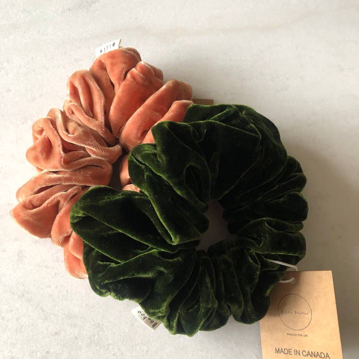 Billy Bamboo - Wholesale Scrunchie - Women's - SILK VELVET SCRUNCHIES - heritage26