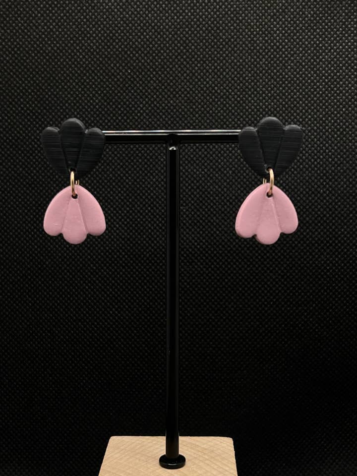 Mini TULLY - Black & Pink for wholesale by Astora Handmade