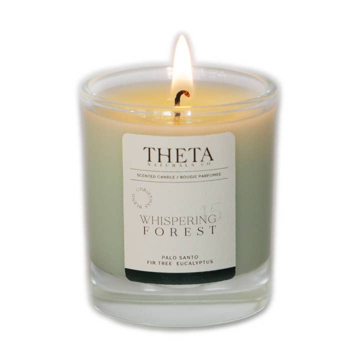 Whispering Forest - Mezcla navideña - Votive para venta al por mayor de Theta Naturals Co.