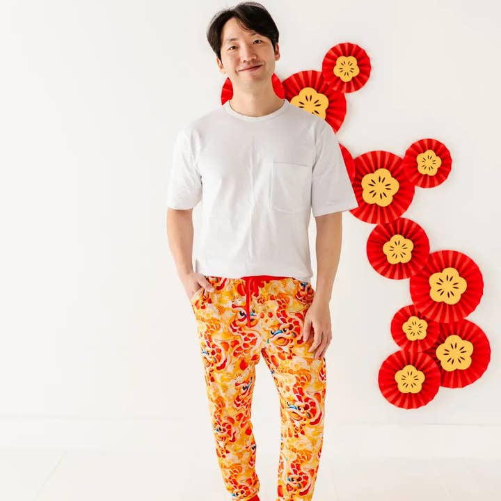 Løvedansere Herre Pyjamasbukser for engroshandel hos Dreambly Me