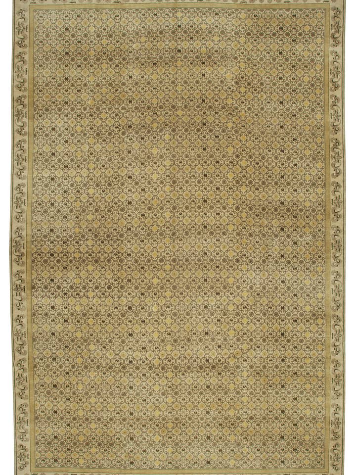 12x18 Beige Oushak Teppich - 36023 für den Großhandel von RUG N CARPET