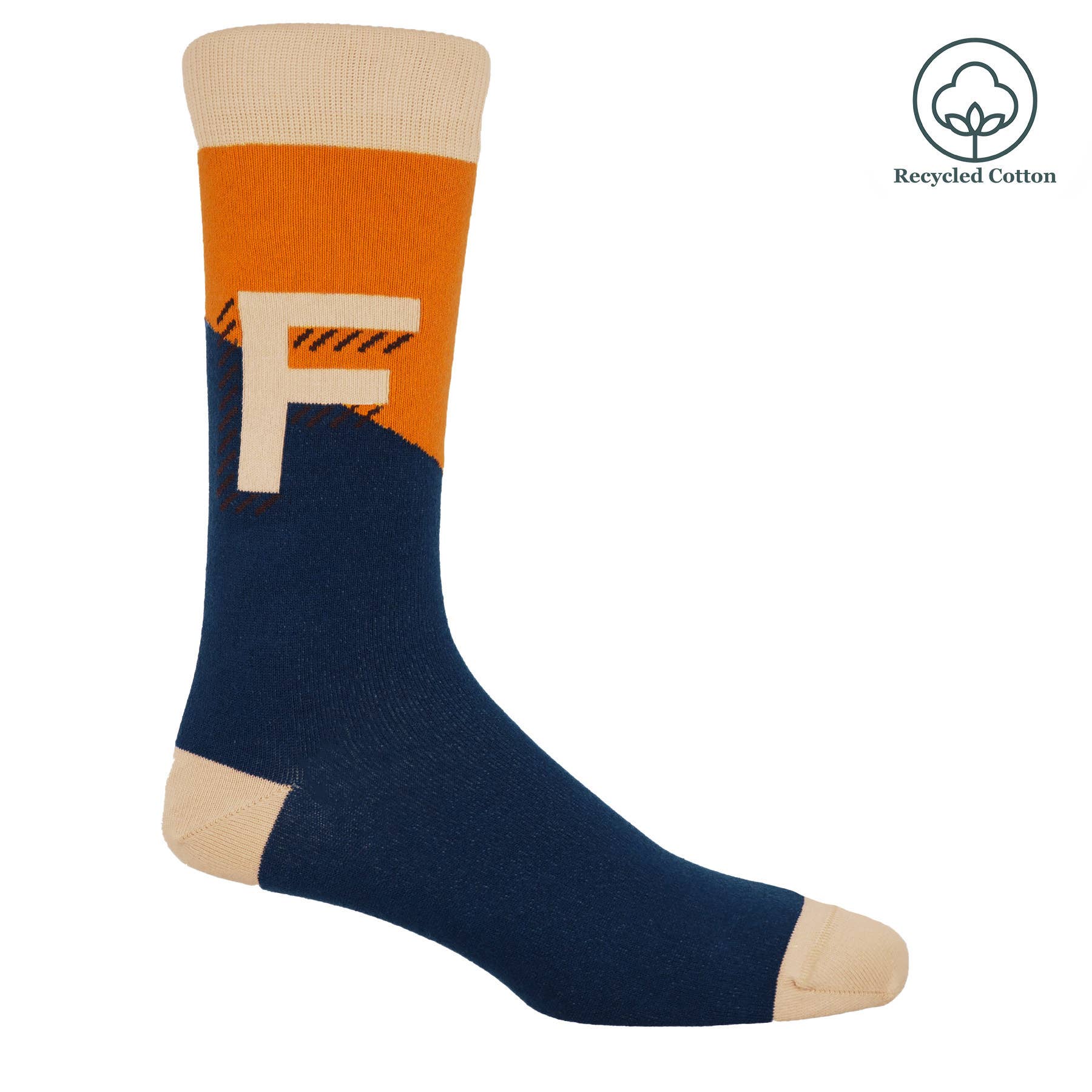 Peper Harow Socks - Wholesale Socks - Men's - Alphabet Recycled Men's Socks5