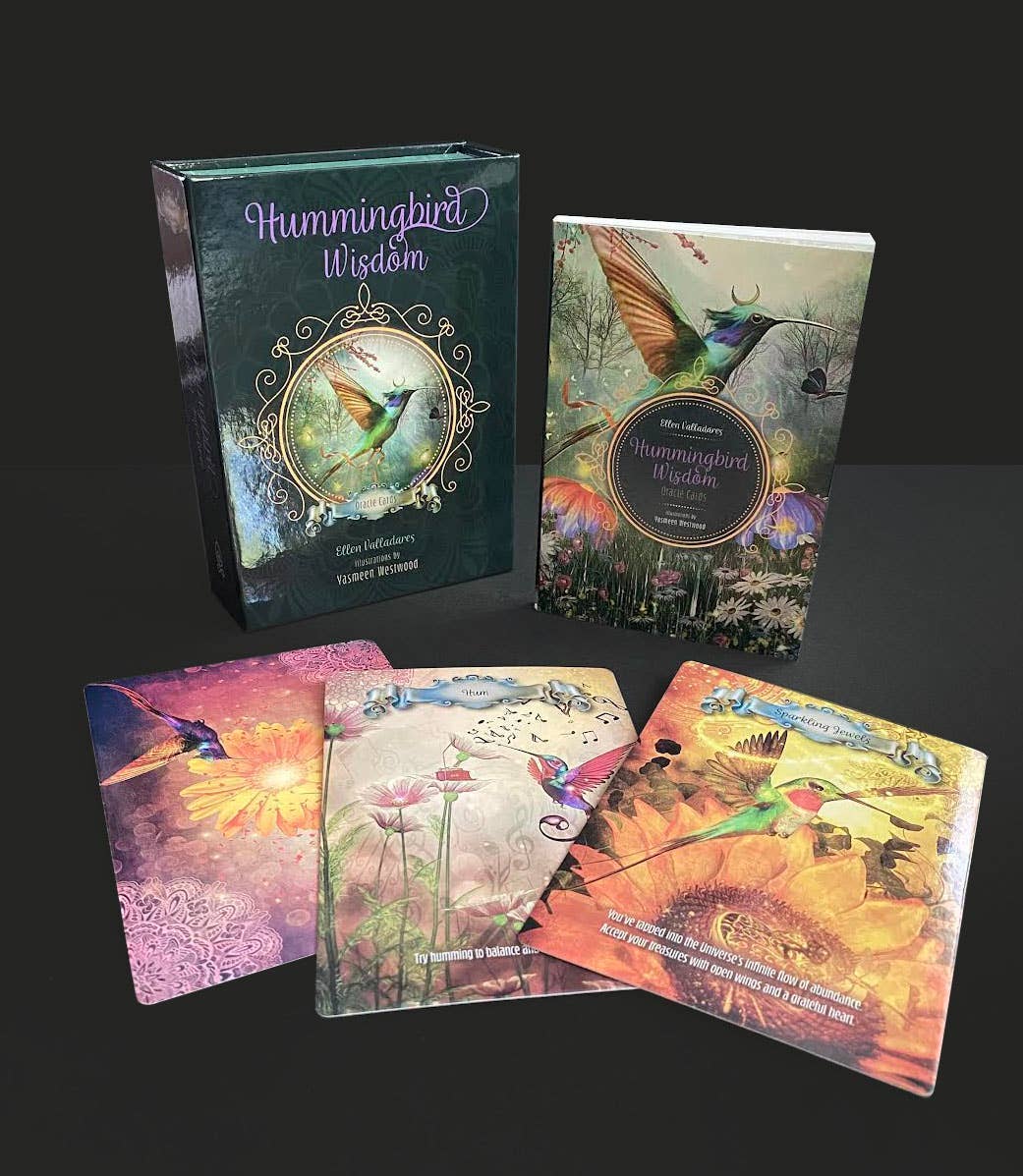 Schiffer Publishing - Wholesale Tarot Cards - Hummingbird Wisdom Oracle Cards2