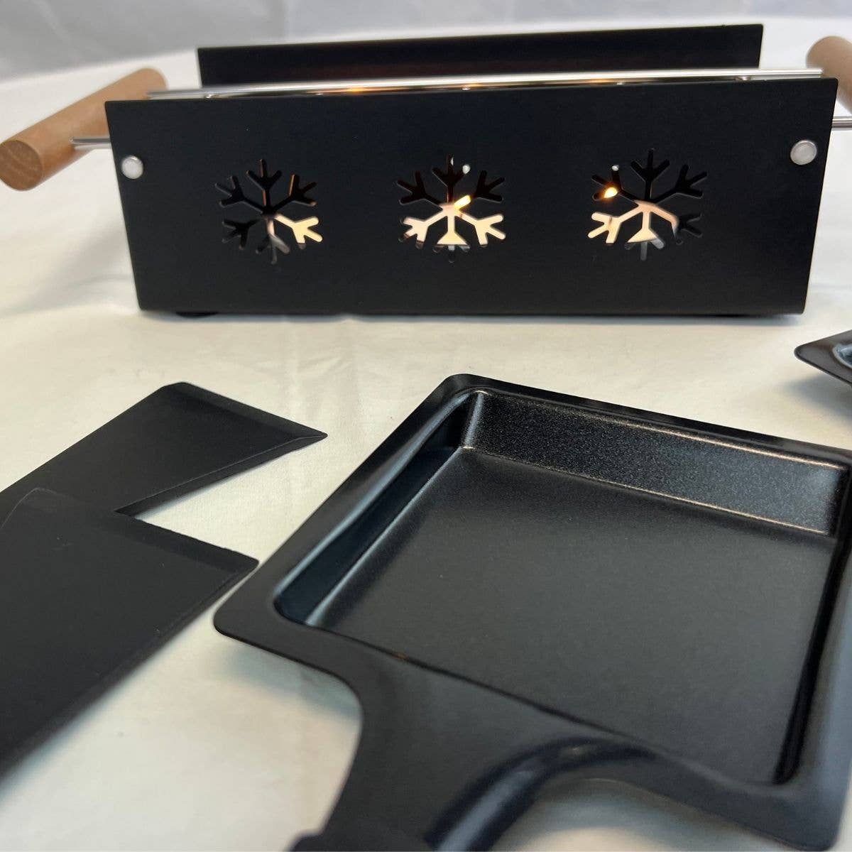 Zenker - Wholesale Kitchen Appliance - Candlelight raclette for 2 people Fackelmann culinary specialties8