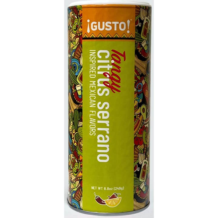 ¡Gusto! - Wholesale Dried Spice Mix - Tangy Citrus Serrano seasoning blend